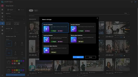 Optimice su sistema de vigilancia con la búsqueda profunda.